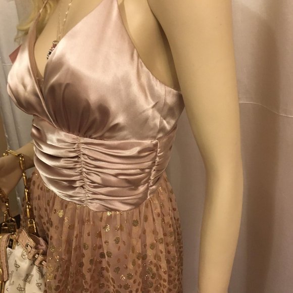 COPY - GORGEOUS vintage dress covered in gold bubbles!! - Picture 9 of 14